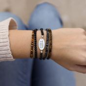 Clear Mark Onyx Coordinates Bracelet [Sterling Silver]