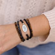 Clear Mark Onyx Coordinates Bracelet [Sterling Silver]