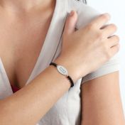 Clear Mark Onyx Coordinates Bracelet [Sterling Silver]