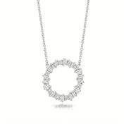 Cluster Ring Necklace