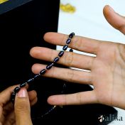 Black Pearl Necklace [18K Gold Plated]