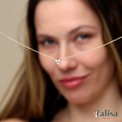 Crystal Bloom Necklace [18K Gold Plated]