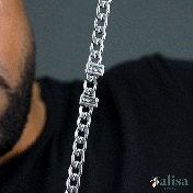 Cuban Link Chain With Names - 8mm