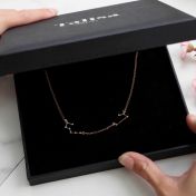 Ella Zodiac Diamond Necklace [18K Gold Plated]