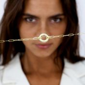 Enchanted Message Link Chain Necklace [18K Gold Vermeil]