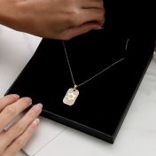 Collier Étoile de David Gravé [Vermeil 18ct]