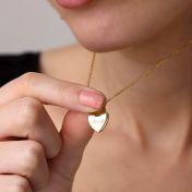 Collier Initiale Liens du Cœur [Vermeil 18ct]