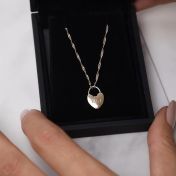 Collier Initiale Liens du Cœur [Vermeil 18ct]