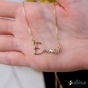Talisa Signature Script Name Necklace [18K Gold Plated]