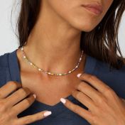 Colorful Pearl Necklace