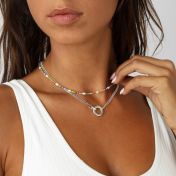 Colorful Pearl Necklace