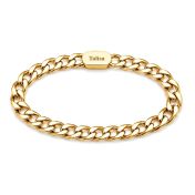 Cuban Link Chain Bracelet [Gold Plated]