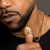 Cuban Link Chain With Names - 8mm [18K Gold Vermeil]