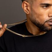 Cuban Link Chain With Names - 8mm [18K Gold Vermeil]