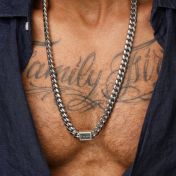 Kubanische Panzerkette mit Namen - 12mm