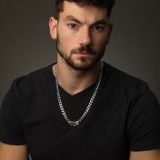 Personalized Cuban Chain with Nano Bible