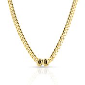 Cuban Link Chain With Names - 5mm [18K Gold Vermeil]