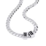  Cuban Link Chain With Names [Sterling Silver]