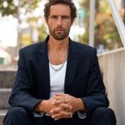 Chaîne Cubaine Bicolore pour Homme – Croix en Or