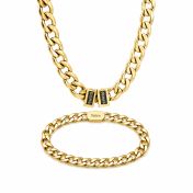 Cuban Set For Men [18K Gold Plated]