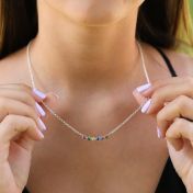 Joys of Life Birthstone Necklace [Sterling Silver]