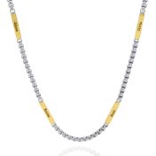Multi-Name Necklace for Men [18K Gold Plated Plates]