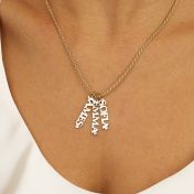 Talisa Multi-Name Necklace with Diamond [18K Gold Vermeil]
