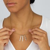 Talisa Multi-Name Necklace with Diamond [18K Gold Vermeil]
