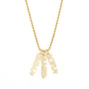 Talisa Multi-Name Necklace with Diamond [18K Gold Vermeil]