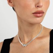 Emily Milanese Name Necklace [Sterling Silver]
