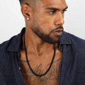 Dark Cuban Link Chain Necklace - 6mm