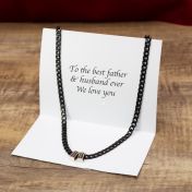 Dark Cuban Link Chain With Names - 6mm