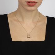 Delicate Ties of the Heart Name Necklace [14 Karat Gold]