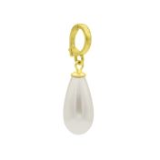 Drop Pearl Charm [18K Gold Vermeil]