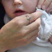 A Mother's Love Ring - Double Love [Sterling Silver]