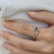 A Mother's Love Ring - Double Love [Sterling Silver]