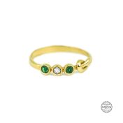 Bindungen der Liebe Ring  [417er Gold]