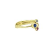 Anello Amore di Mamma - Doppio Amore [Placcato Oro 18kt]