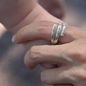 Bague Cygne - 3 Prénoms [Argent 925] 