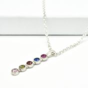 Collana Stelle di Talisa Verticale [Argento 925]