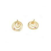 Spheres of Love Earrings [Gold Plated]