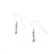 Boucles d'Oreilles Pendantes Talisa Stars [Argent 925]