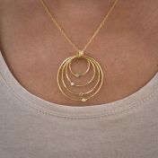 Sphären der Liebe Halskette [417er Gold]