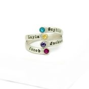 Sunbird Birthstone Ring [Sterling Silver]