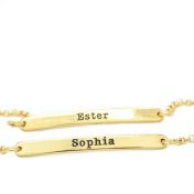 My Favorite Word Bracelet [Gold Plated]