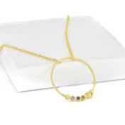 Collar Lazos de Amor [Bañado en Oro de 18K]