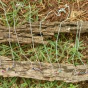 Collar Talisa Estrellas Horizontal [Plata de Ley]