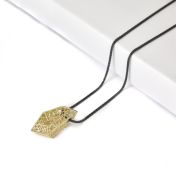 Threads of Life Pentagon Necklace [10K Gold]