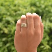 Ocean Tide Name Ring [Sterling Silver]