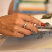 Inspire Initial Ring [Sterling Silver]